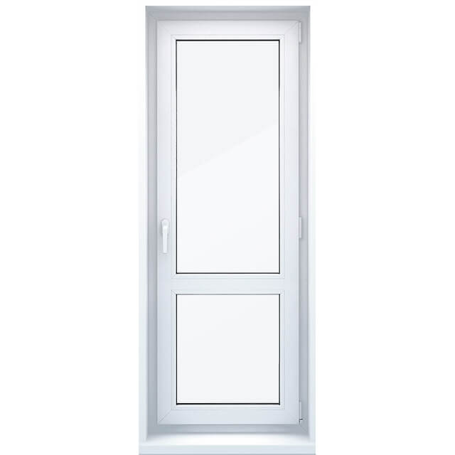 Балконная дверь стеклянная поворотно-откидная