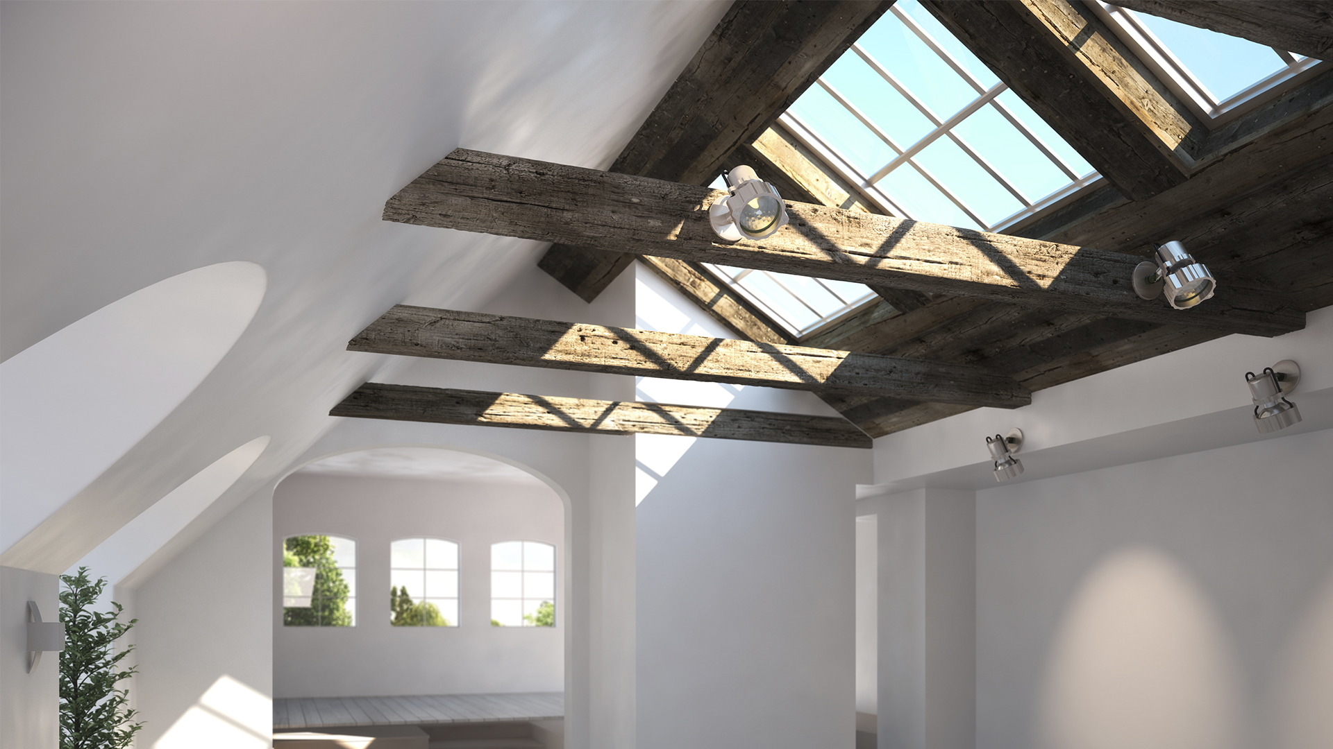 Алюминиевые окна в конструкции зимнего сада